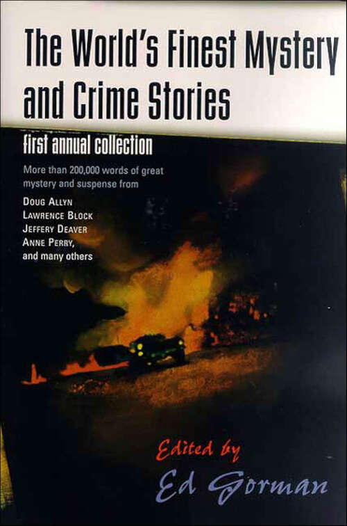 Book cover of The World's Finest Mystery and Crime Stories: First Annual Collection (World's Finest Mystery & Crime Stories #1)