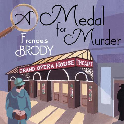 Book cover of A Medal For Murder (Kate Shackleton Mysteries #2)