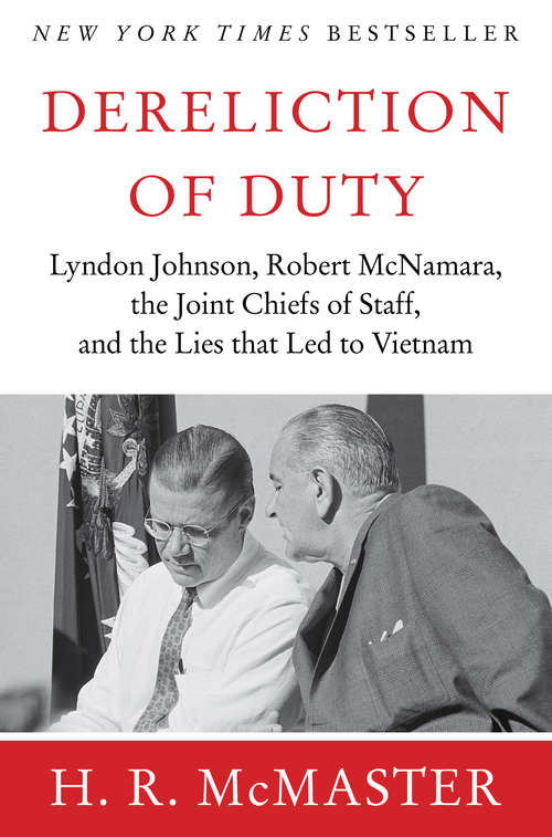 Book cover of Dereliction of Duty