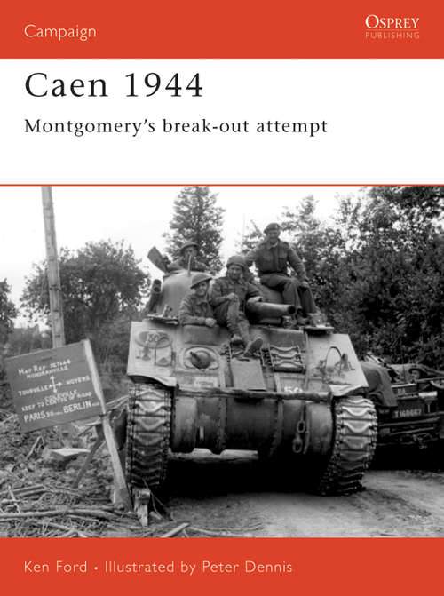 Book cover of Caen 1944