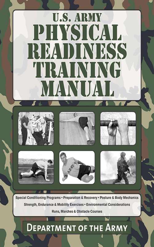 Book cover of U.S. Army Physical Readiness Training Manual