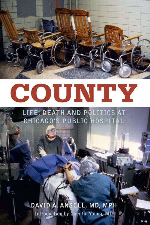 Book cover of County: Life, Death, and Politics at Chicago's Public Hospital
