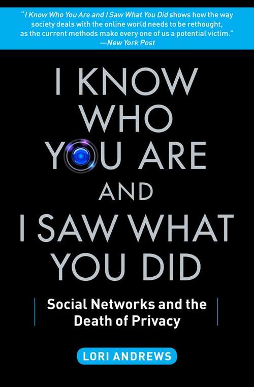 Book cover of I Know Who You Are and I Saw What You Did