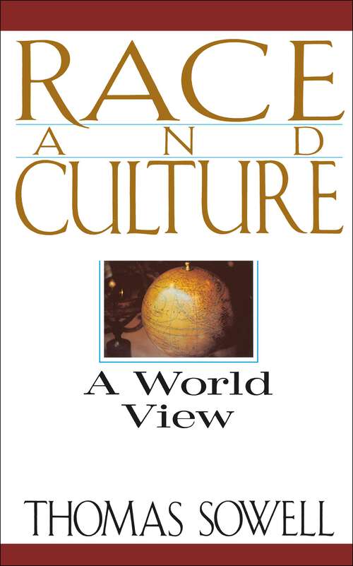Book cover of Race And Culture: A World View