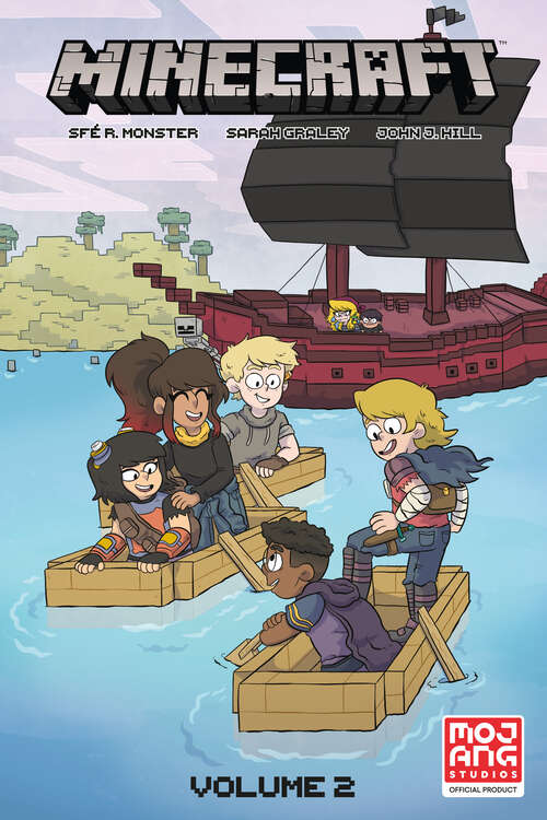 Book cover of Minecraft Volume 2 (Graphic Novel)