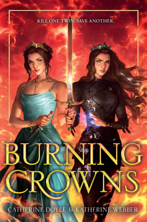 Book cover of Burning Crowns