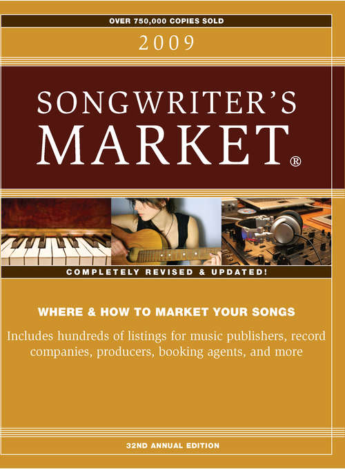 Book cover of 2009 Songwriter's Market®