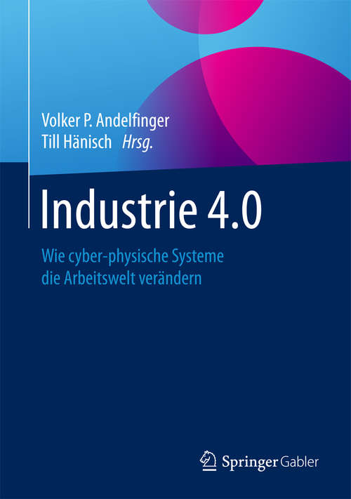 Book cover of Industrie 4.0