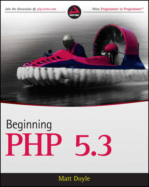 Cover image of Beginning PHP 5.3