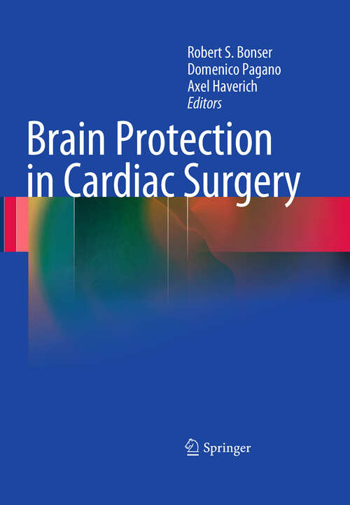 Book cover of Brain Protection in Cardiac Surgery