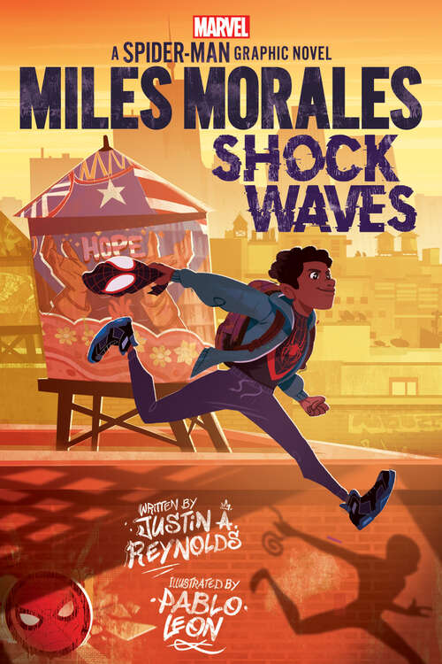 Book cover of Miles Morales: Shock Waves (Spider-man: Into The Spider-verse (graphix) Ser.)