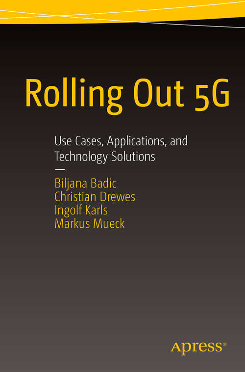Book cover of Rolling Out 5G
