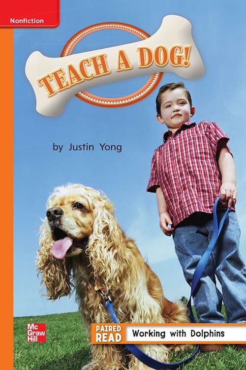 Book cover of Teach A Dog! [Approaching Level, Grade 1]