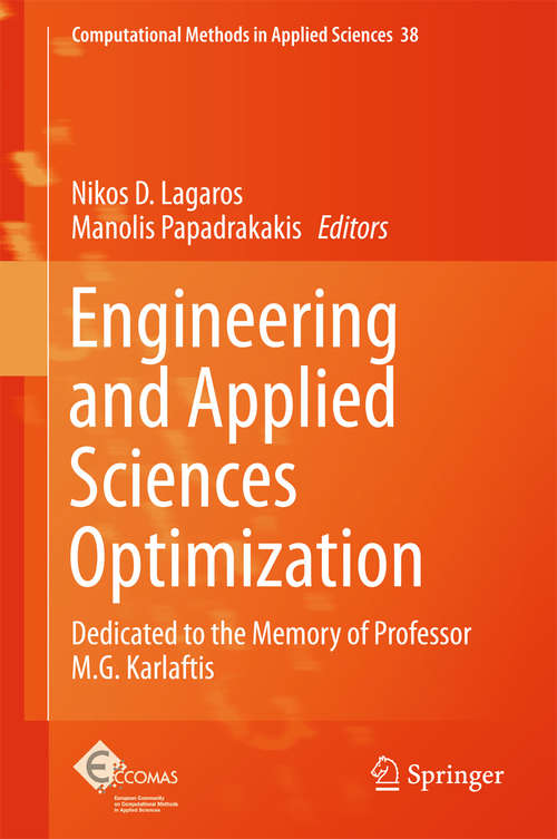 Book cover of Engineering and Applied Sciences Optimization