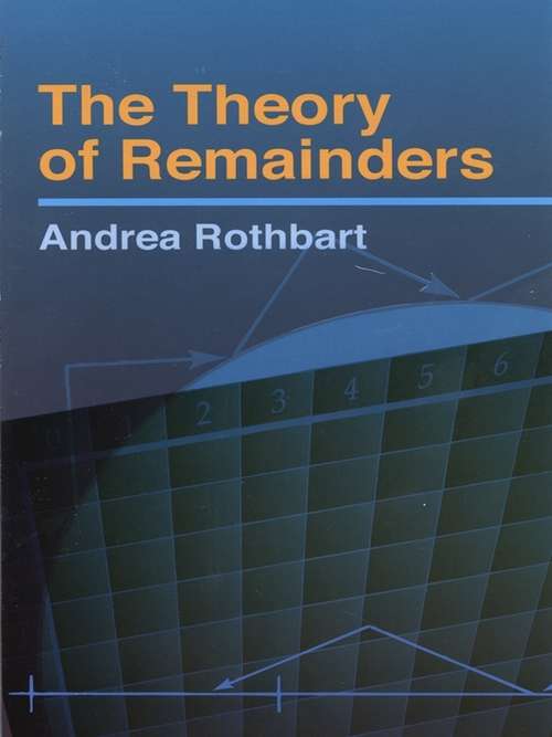 Book cover of The Theory of Remainders