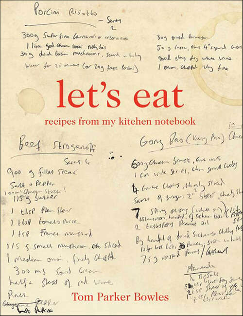 Book cover of Let's Eat: Recipes from My Kitchen Notebook