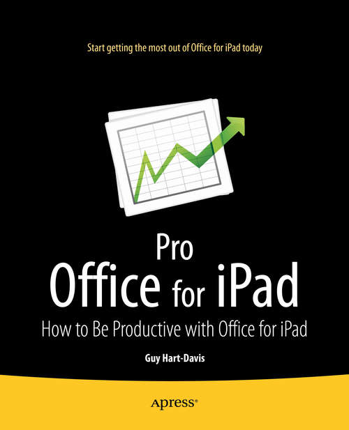 Book cover of Pro Office for iPad