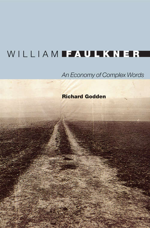 Book cover of William Faulkner