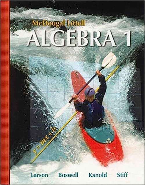 Book cover of Algebra 1