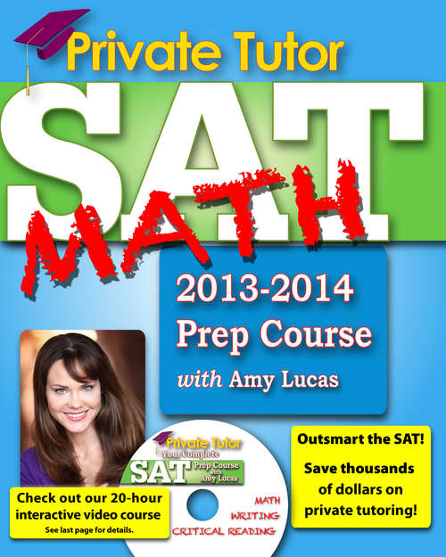 Book cover of Private Tutor - SAT Math 2013-2014 Prep Course