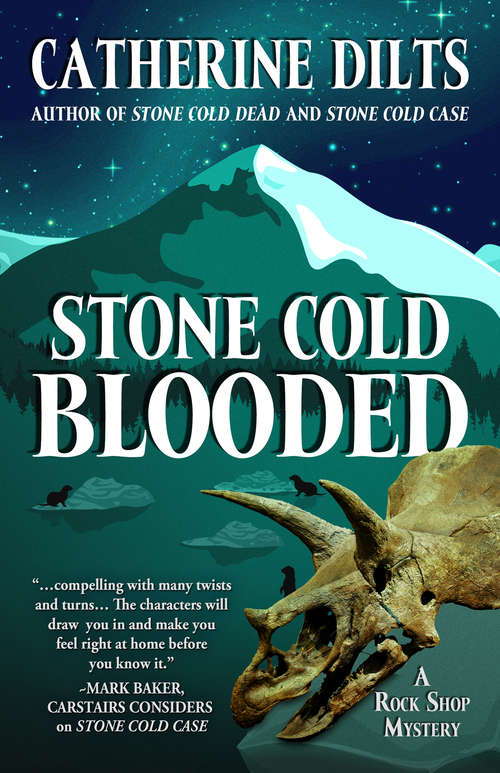 Book cover of Stone Cold Blooded: A Rock Shop Mystery (The Rock Shop Mysteries #2)