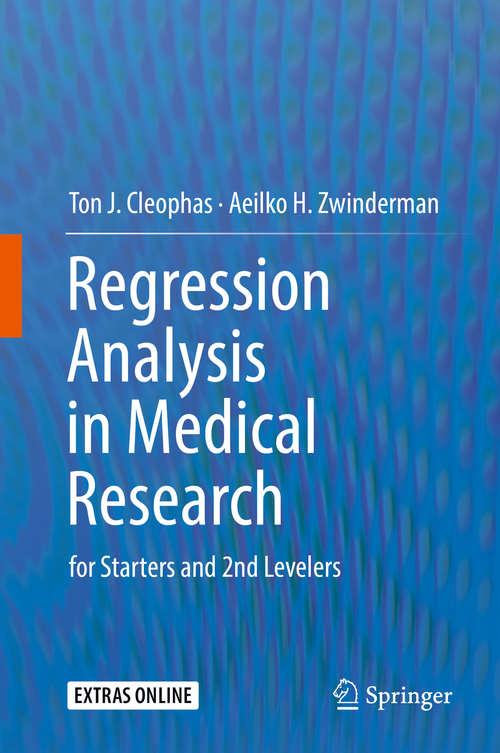 Book cover of Regression Analysis in Medical Research