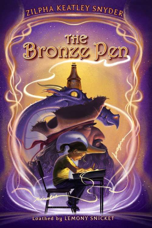 Book cover of The Bronze Pen