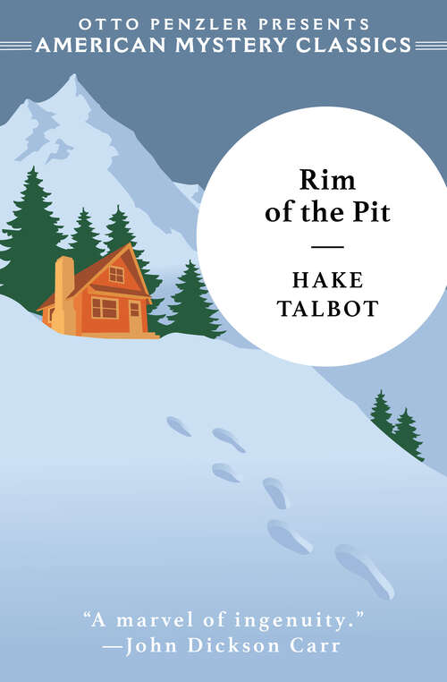 Book cover of Rim of the Pit (An American Mystery Classic #0)