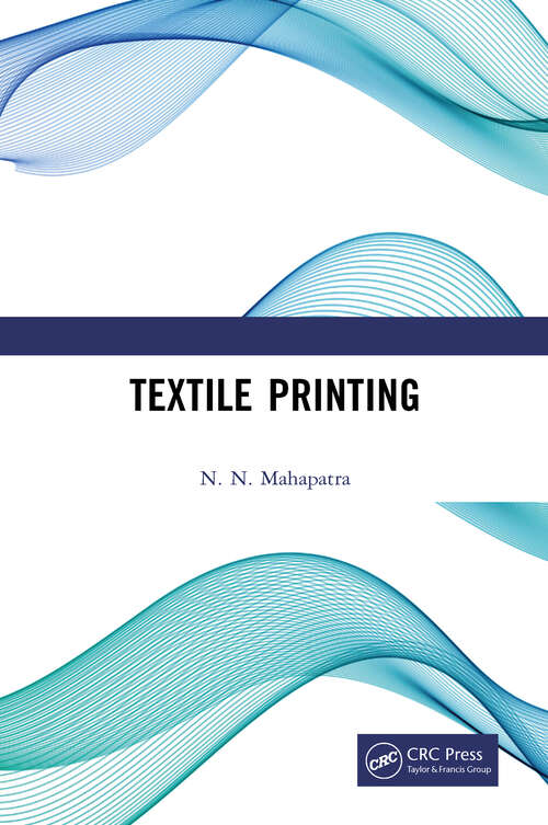 Book cover of Textile Printing