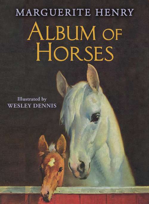 Book cover of Album of Horses