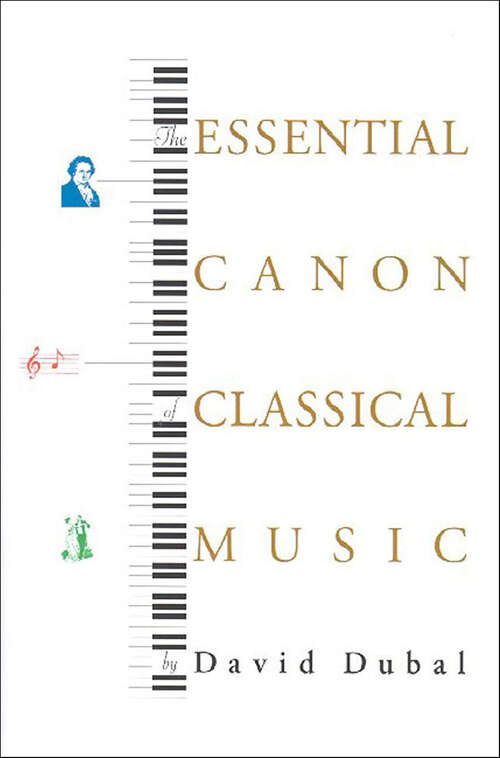 Book cover of The Essential Canon of Classical Music