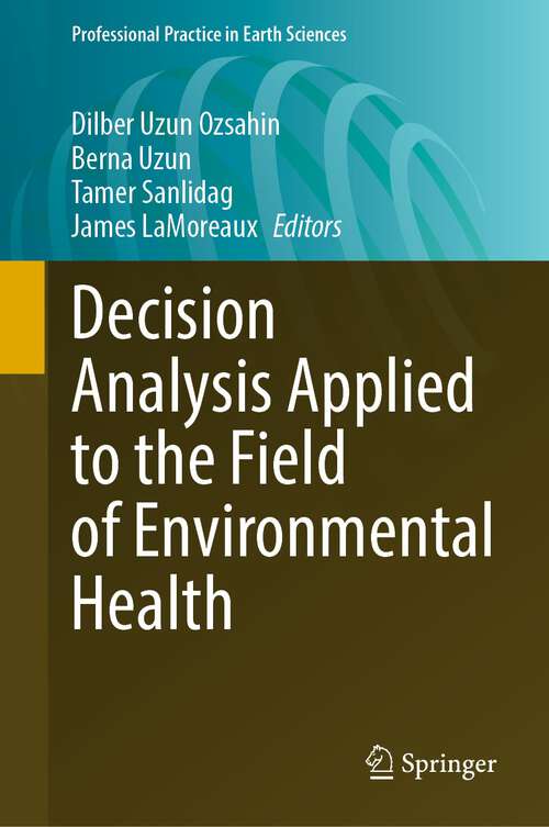 Cover image of Decision Analysis Applied to the Field of Environmental Health