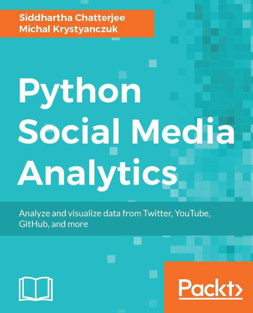 Book cover of Python Social Media Analytics