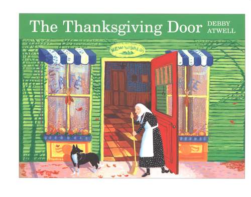 Book cover of The Thanksgiving Door