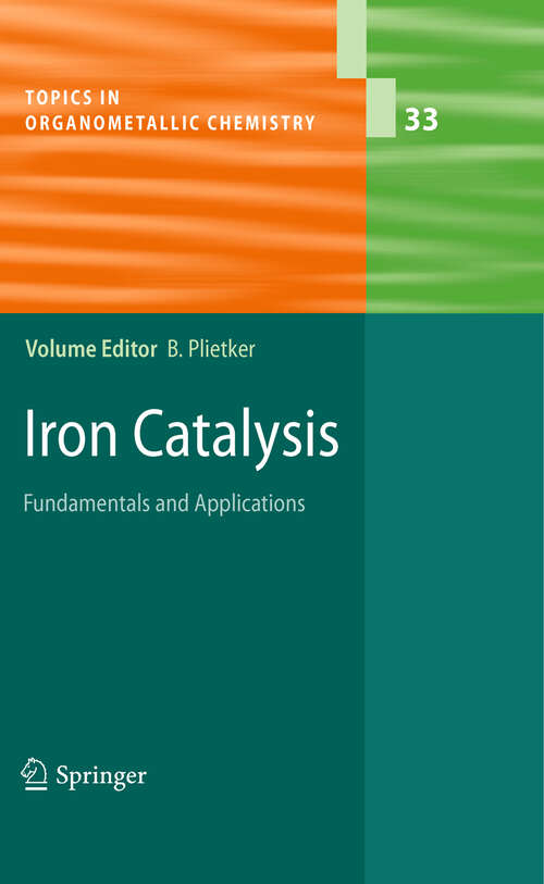 Book cover of Iron Catalysis