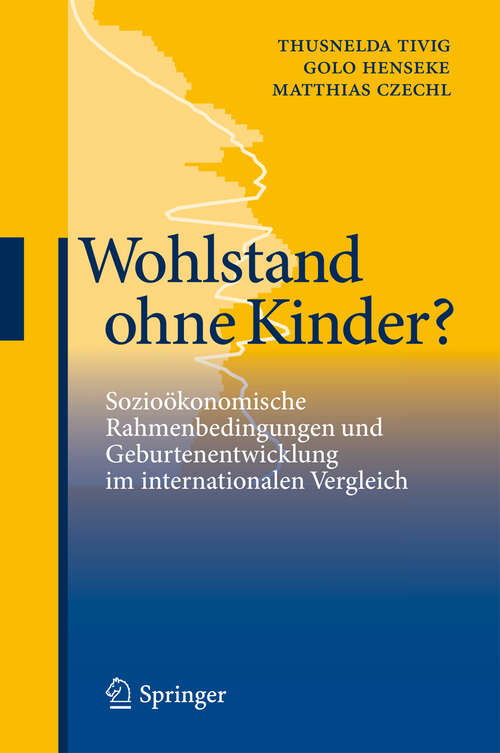Book cover of Wohlstand ohne Kinder?