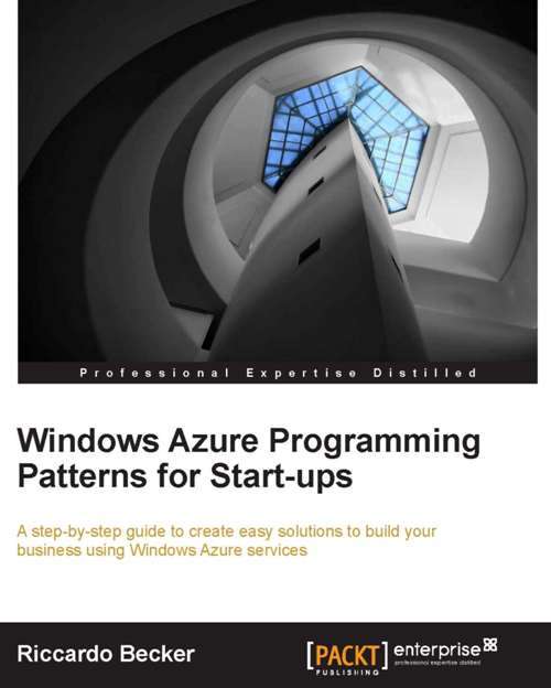 Book cover of Windows Azure programming patterns for Start-ups
