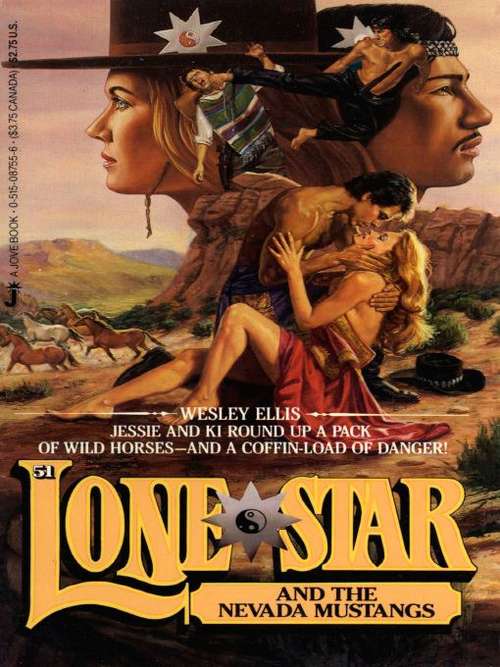 Book cover of Lone Star and the Nevada Mustangs (Lone Star #51)