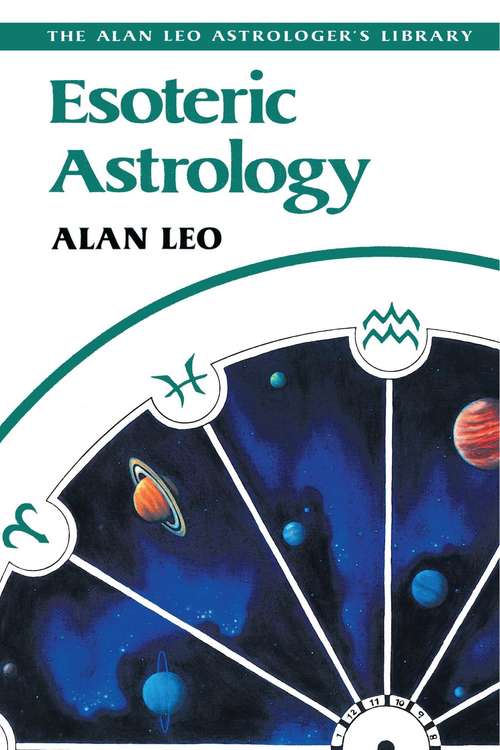 Book cover of Esoteric Astrology