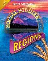 Book cover of Scott Foresman Social Studies, Regions