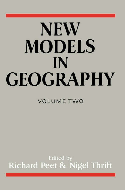 Cover image of New Models in Geography - Vol 2