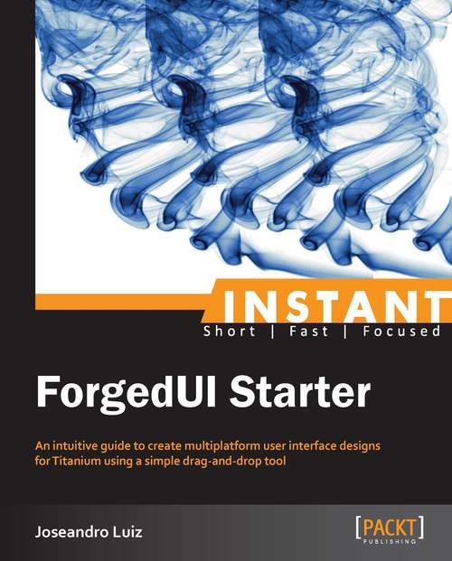 Book cover of Instant ForgedUI Starter