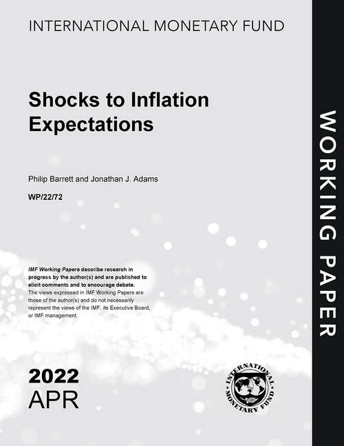 Book cover of Shocks to Inflation Expectations (Imf Working Papers)