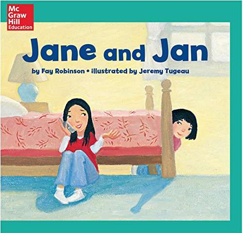 Book cover of Jane and Jan: Below Level, Grade 1