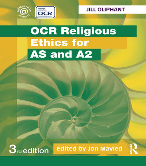 OCR Religious Ethics for AS and A2