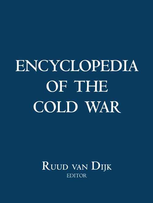 Book cover of Encyclopedia of the Cold War