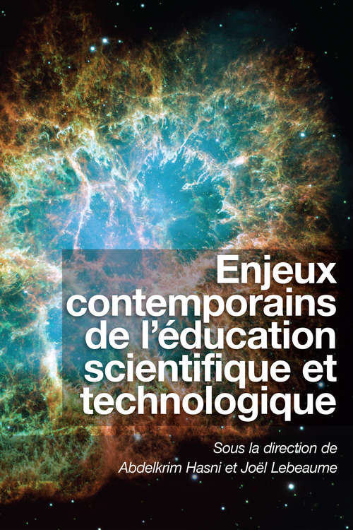 Book cover of Enjeux contemporains de l'éducation scientifique et technologique