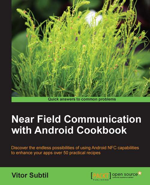 Book cover of Near Field Communication with Android Cookbook