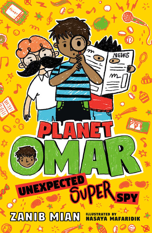 Book cover of Planet Omar: Unexpected Super Spy (Planet Omar #2)