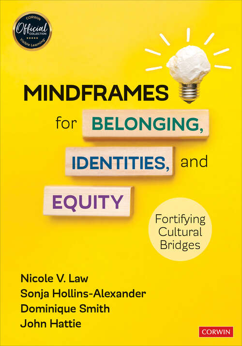Book cover of Mindframes for Belonging, Identities, and Equity: Fortifying Cultural Bridges